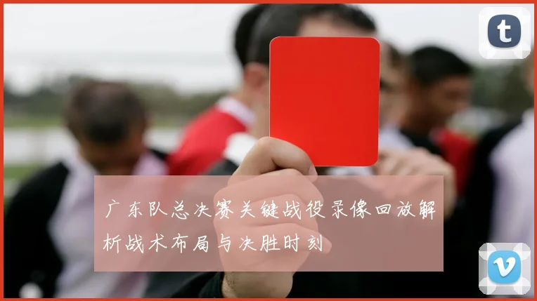 广东队总决赛关键战役录像回放解析战术布局与决胜时刻