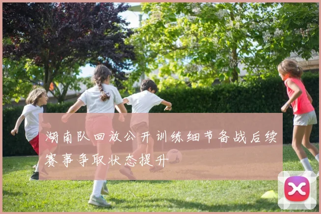 湖南队回放公开训练细节备战后续赛事争取状态提升